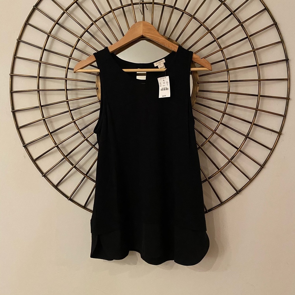 NWT Black Jcrew | Tank Top | Size Small